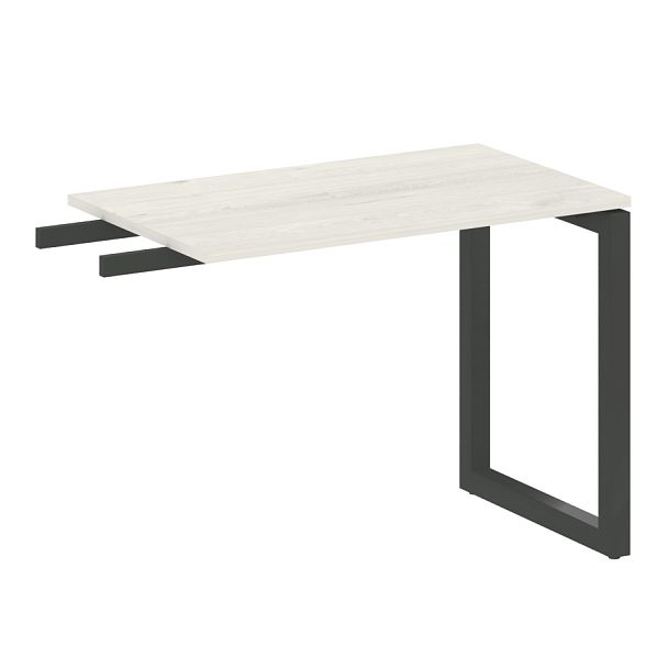 Metal System Quattro Приставной элемент на О-образном м/к 50БО.ПР-3 Дуб наварра/Антрацит металл 1000*600*750 - Вид 1