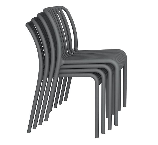 Стул Sheffilton SHT-S173 темно-серый ral 7024 - Вид 5