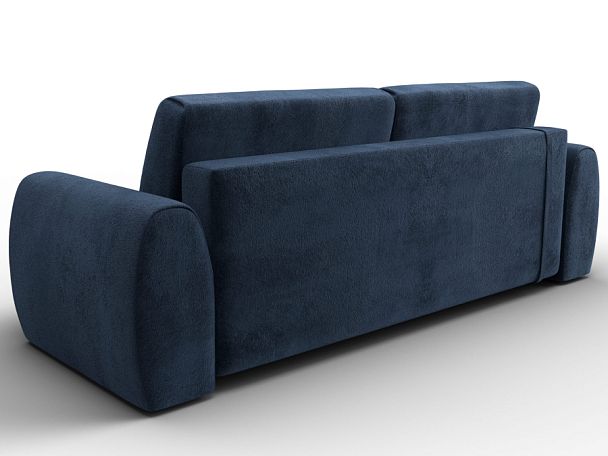 Диван прямой Лига-115 НПБ Велюр синий - Вид 5