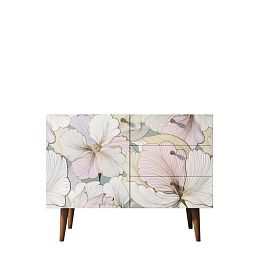 Комод Berber три ящика и дверка 31 принт арт BB34/Print_31 - Фото предпросмотра