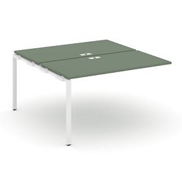 Concept Двойной наборный элемент рабочей станциии CN.DNRS-003 Кобо/Металл Белый 1380*1480*750 - Фото предпросмотра