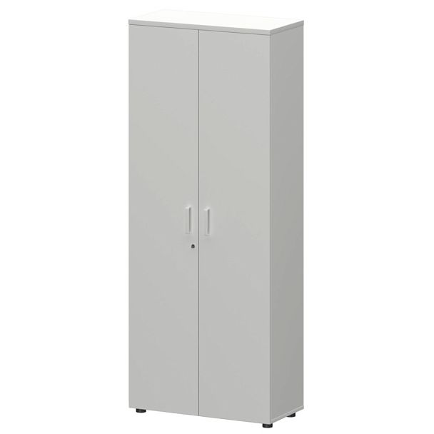 Шкаф СМШ-58Д Белый 792x380x1990 Смарт - Вид 1