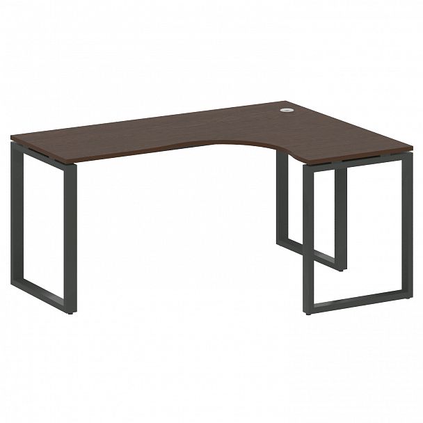 Стол "Metal System" БО.СА-4 венге/антрацит - Вид 1