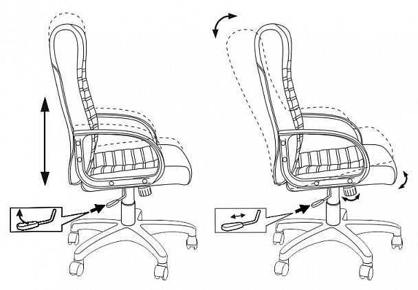 Кресло руководителя "KB-10LITE" - Вид 5