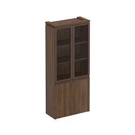 Шкаф для документов 90см Mark МК 343 орех тоскана - Фото предпросмотра