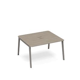 Стол для переговоров с кабель-каналом METAL Time metal ТМ М1 154 вяз либерти - Фото предпросмотра