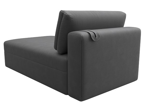 Модуль канапе Лига-060 НПБ Искусственная замша серый - Вид 5