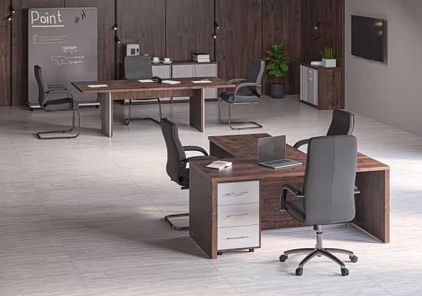 Тумба подкатная Point 40x50x66,6 дуб апрельский - Вид 3