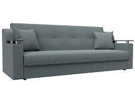 Диван-книжка Сенатор Рогожка серый - Фото предпросмотра