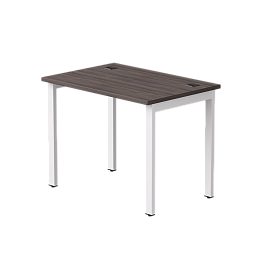 Стол прямой Everprof EVO на металлокаркасе 980х670х755 мм Дуб Пасадена/Белый - Фото предпросмотра