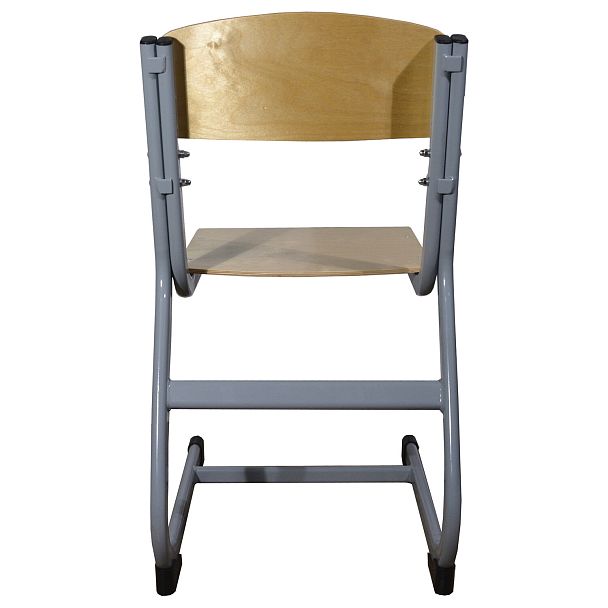 Стул ученический регулируемый "Атлант/Олимп", 340х430х585-665 мм, рост 2-4, серый каркас - Вид 4