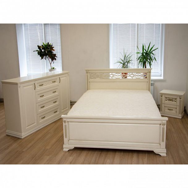 Кровать "Верджиния 180" береза - Вид 2