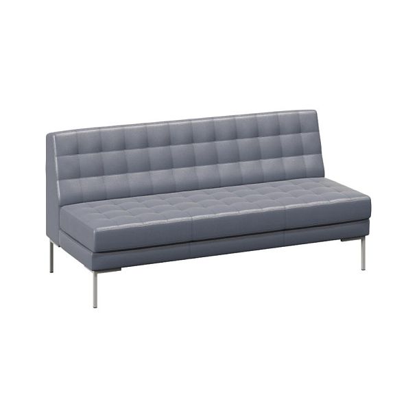 Forest Диван без подлокотников трехместный FR-D-03 Oregon 17/Металл Серый 1760*800*840 - Вид 1