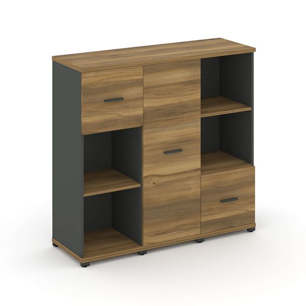 Concept Набор №331.U CN.STUN-331 W Сандал Янтарный/Антрацит/Металл Антрацит 1252*420*1186 - Вид 1