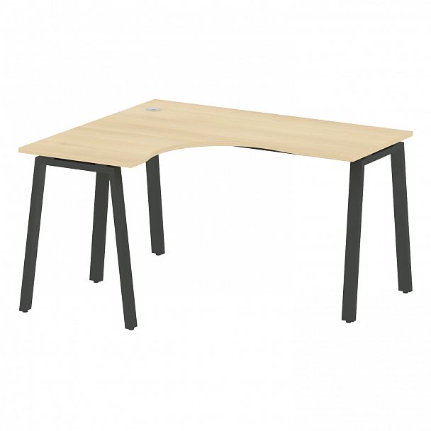 Стол "Metal System" БА.СА-3 акация/антрацит - Вид 2