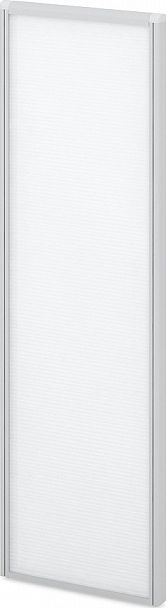 Модуль сплошной "Мобильные офисные перегородки «Логика»" ПК-ЛГ-МДС200х60П-В1-160 белый - Вид 1