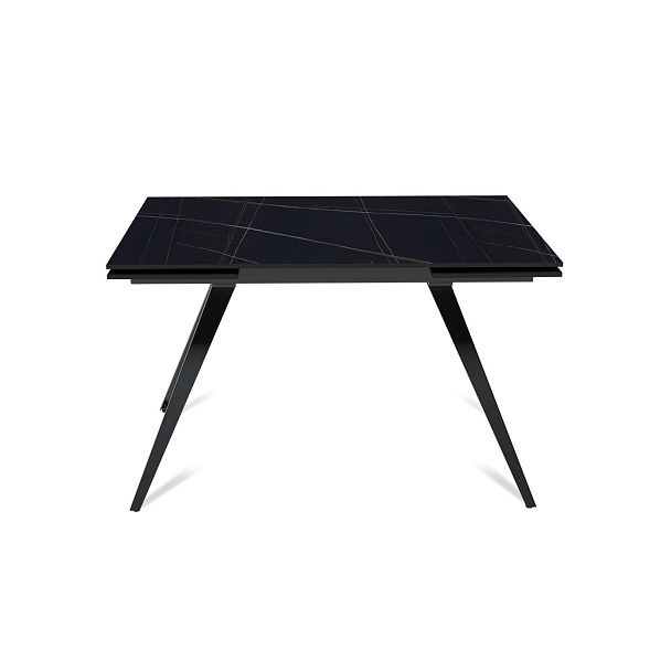 Стол раскладной Asti (120+30+30), керамика матовая Black Gold - Вид 2