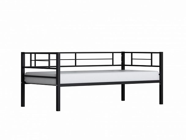 Кровать односпальная "Лорка" черный - Вид 3