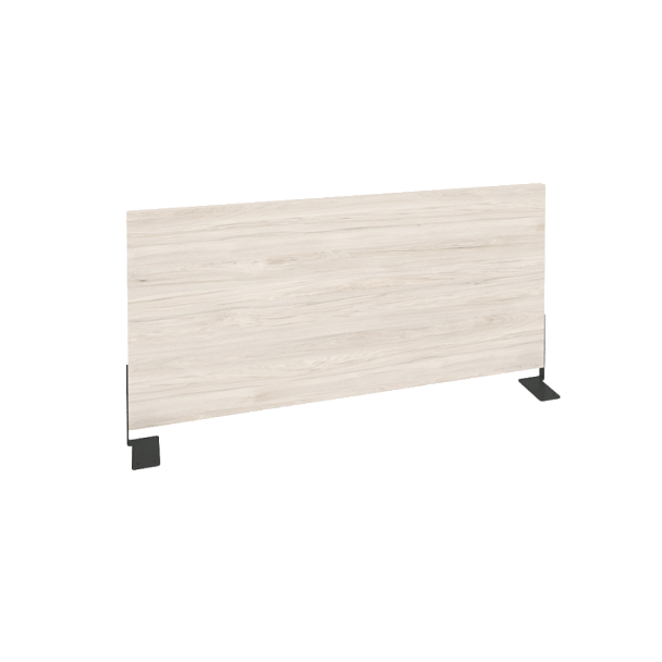 Onix Экран боковой (ЛДСП) O.EKR-80 Денвер светлый/Антрацит металл 800*370*18 - Вид 1