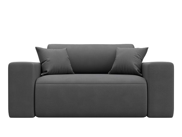 Кресло Лига-036 НПБ Искусственная замша серый - Вид 2