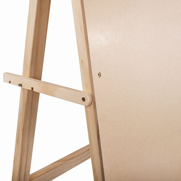 Мольберт напольный BRAUBERG ART CLASSIC "Хлопушка", планшет 60x60см, в собр.виде 60x120x5см, 190659 - Вид 10