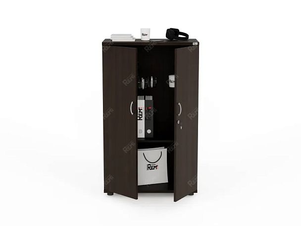 UNITY РШ3-11 ВЕНГЕ Закрытый шкаф Прямой 730x380x1208 - Вид 1