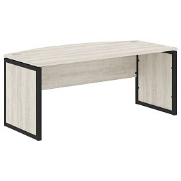 Стол руководителя XQPET 189 Сосна Эдмонт/Антрацит 1800х914х750 XTEN-QP - Фото предпросмотра