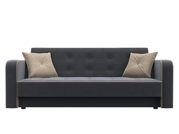 Диван-книжка Тур Велюр серый - Вид 2