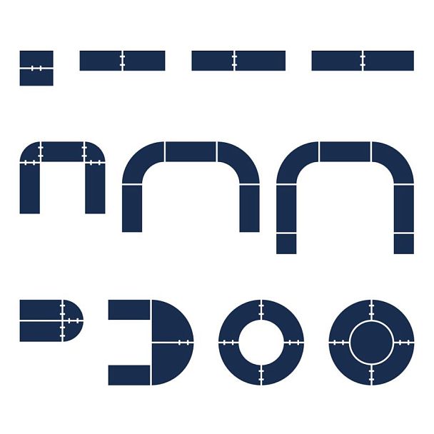 Стол Лидер 9, D80см, венге, белый - Вид 5