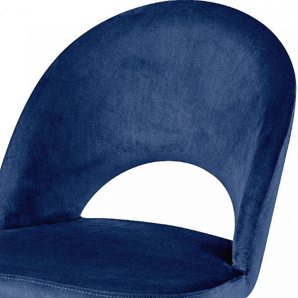 Комплект кухонных стульев Рэди синий велюр/белый, 3 шт. - Вид 6