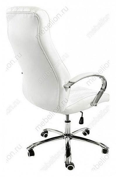 Кресло компьютерное Monte белое - Вид 5