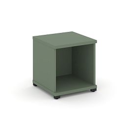 Concept Стеллаж 1 узкая секция, 1 ниша CN.STU-110 Кобо/Металл Черный 420*420*450 - Фото предпросмотра