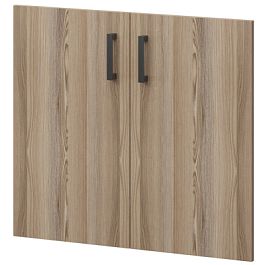 Двери из ЛДСП к широким стеллажам НТ-600.2.Ч.Ф Дуб сафари 780x16x764 Аргентум - Фото предпросмотра