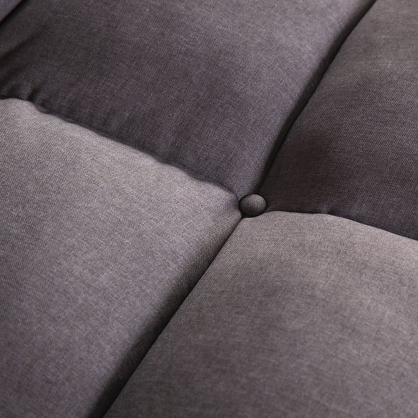 Диван-кровать трехместный Best, рогожка серый - Вид 17