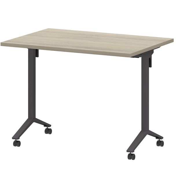 Стол мобильный складной МБ25-100.70 Кронберг/Антрацит 1000x700x750 Моби - Вид 1