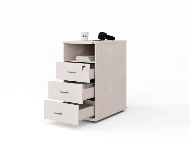 ЛАЙТ / LIGHT RLG021 Тумба 3 ящика 40x50x75 Дуб Молочный - Вид 2