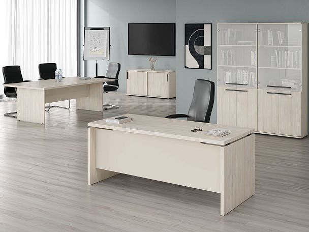 Стол письменный New Line 180x80x75 дуб шамони темный - Вид 3