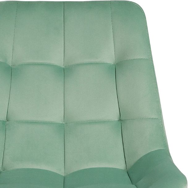 Комплект барных поворотных стульев Эйден, Confetti aquamarine/черный, 2 шт. - Вид 8