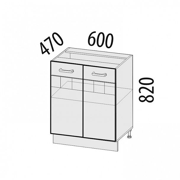 Стол "Аврора" 10.58 - Вид 2