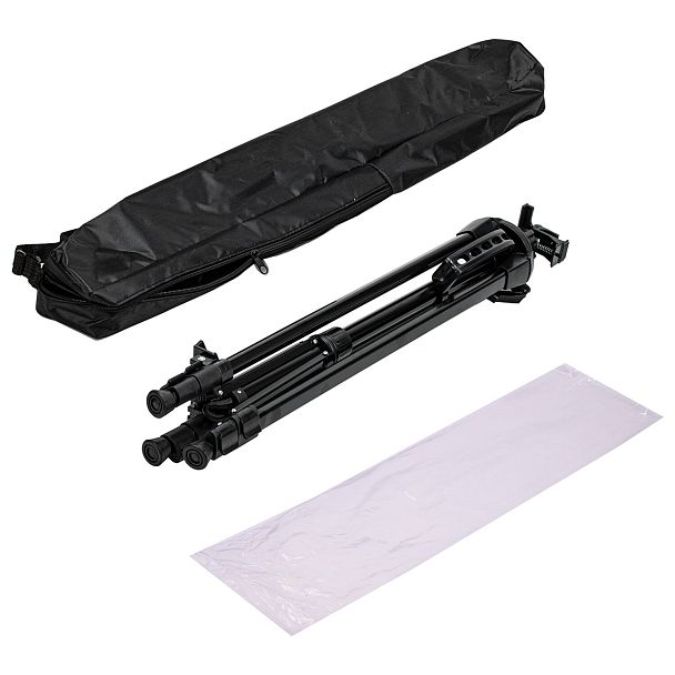 Мольберт-тренога металлический переносной, телескопический, 93х184х83 см, чехол, BRAUBERG ART, 192265 - Вид 13