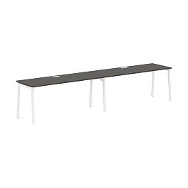 Стол 2-х местный ELWST 3567 Мокко/Белый 3526х670х750 EDIS - Фото предпросмотра