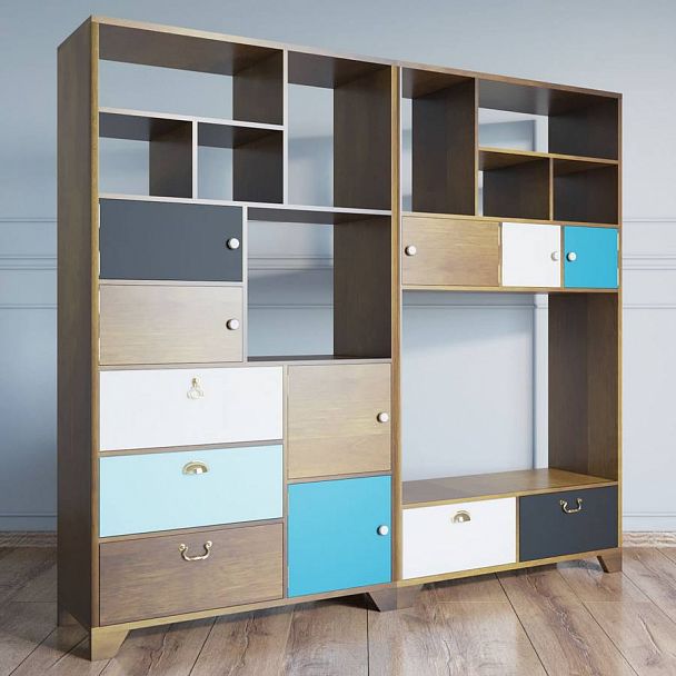 Стеллаж "Aquarelle" двойной RE-47 - Вид 3