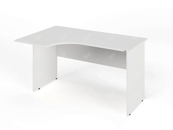 ЛАЙТ / LIGHT RLG004-14x9L Угловой стол 140x90x75 Белый - Вид 1