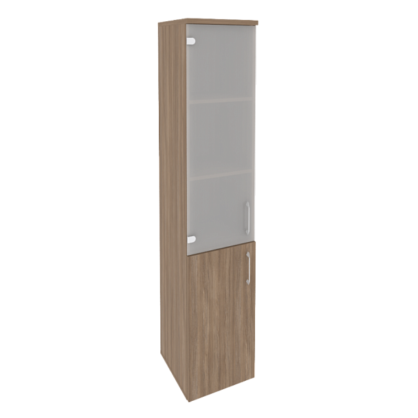 Onix Шкаф высокий узкий левый O.SU-1.2 (L) Дуб аризона 400*420*1977 - Вид 1