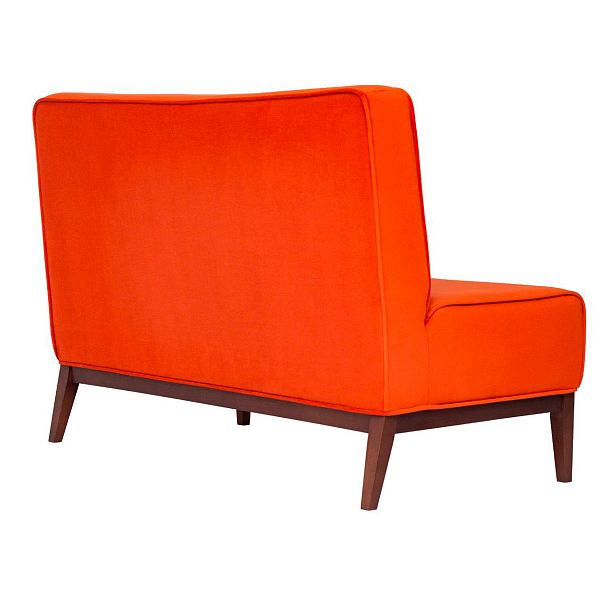 Диван Neo, красный велюр, массив бука - Вид 4