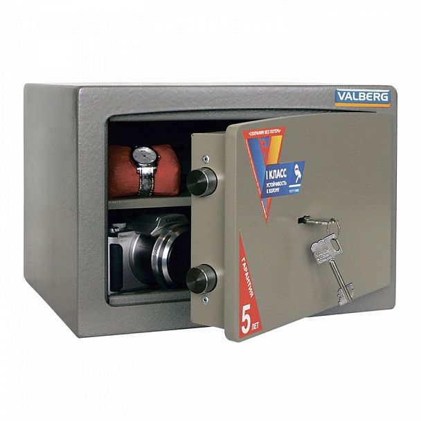 Сейф взломостойкий 1 класс VALBERG "Карат-25", 250х360х310 мм, 44 кг, ключевой замок, ASK-25 - Вид 1