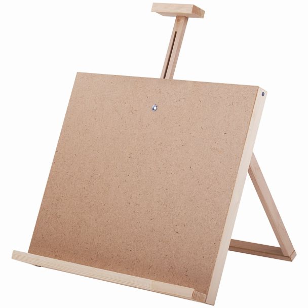Мольберт настольный из липы, регулируемый верхний держатель, 68х45х38 см, BRAUBERG ART DEBUT, 192340 - Вид 1