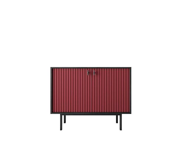 Комод с двумя дверками Emerson арт EM02/red/L - Вид 1