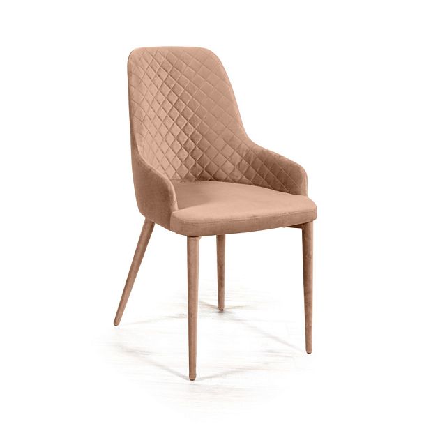 Стул Douglas ромб, бархат бежевый 5 - Вид 1