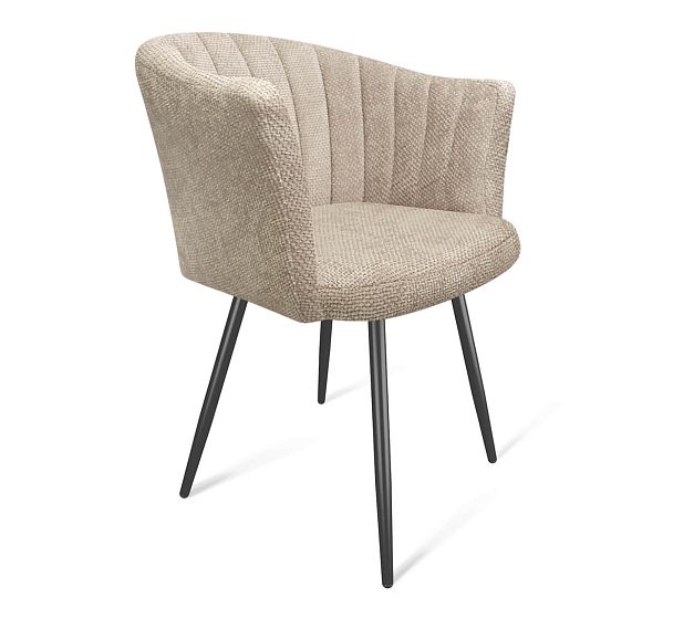 Стул Sheffilton SHT-ST42-1/S95-1 милк/черный муар - Вид 2